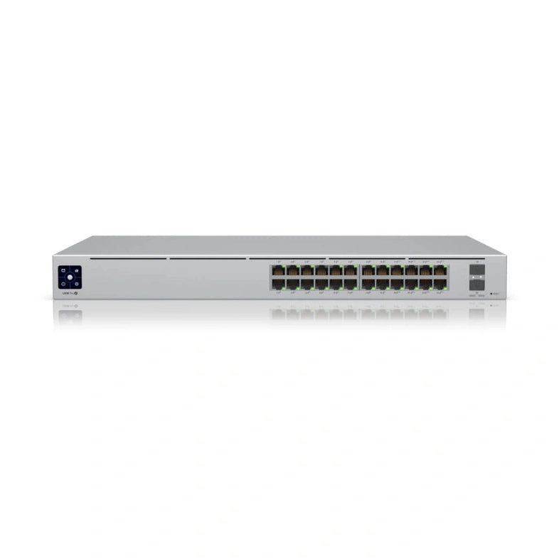 UniFi SWITCH 450W 24Ports: (16) GbE PoE+ (8) GbE PoE++(2)SFP+-10GbE L2/L3 Req: Cable Server 3200