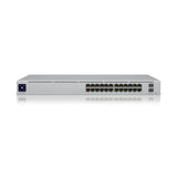 UniFi SWITCH 450W 24Ports: (16) GbE PoE+ (8) GbE PoE++(2)SFP+-10GbE L2/L3 Req: Cable Server 3200