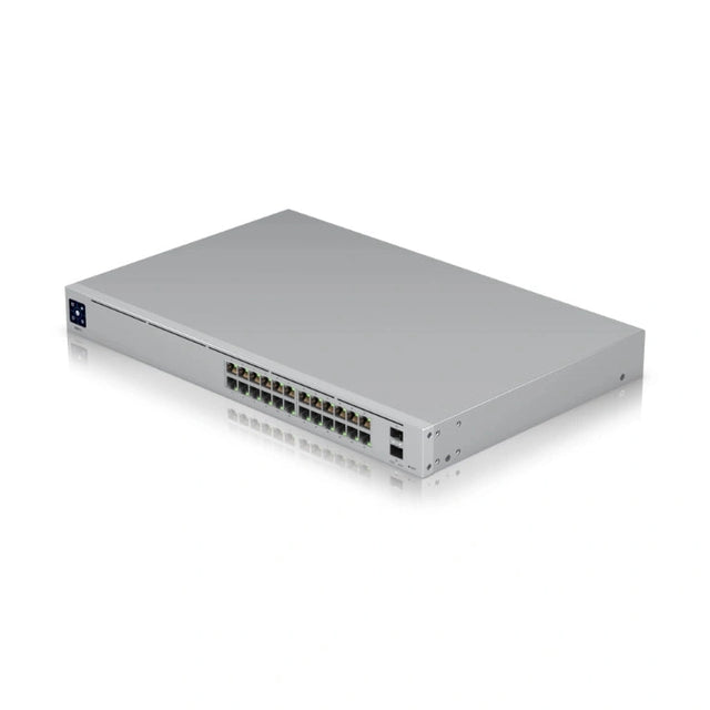 UniFi SWITCH 24Ports: (24) GbE (2)SFP+-10GbE L2/L3 Req: Cable Server 3200