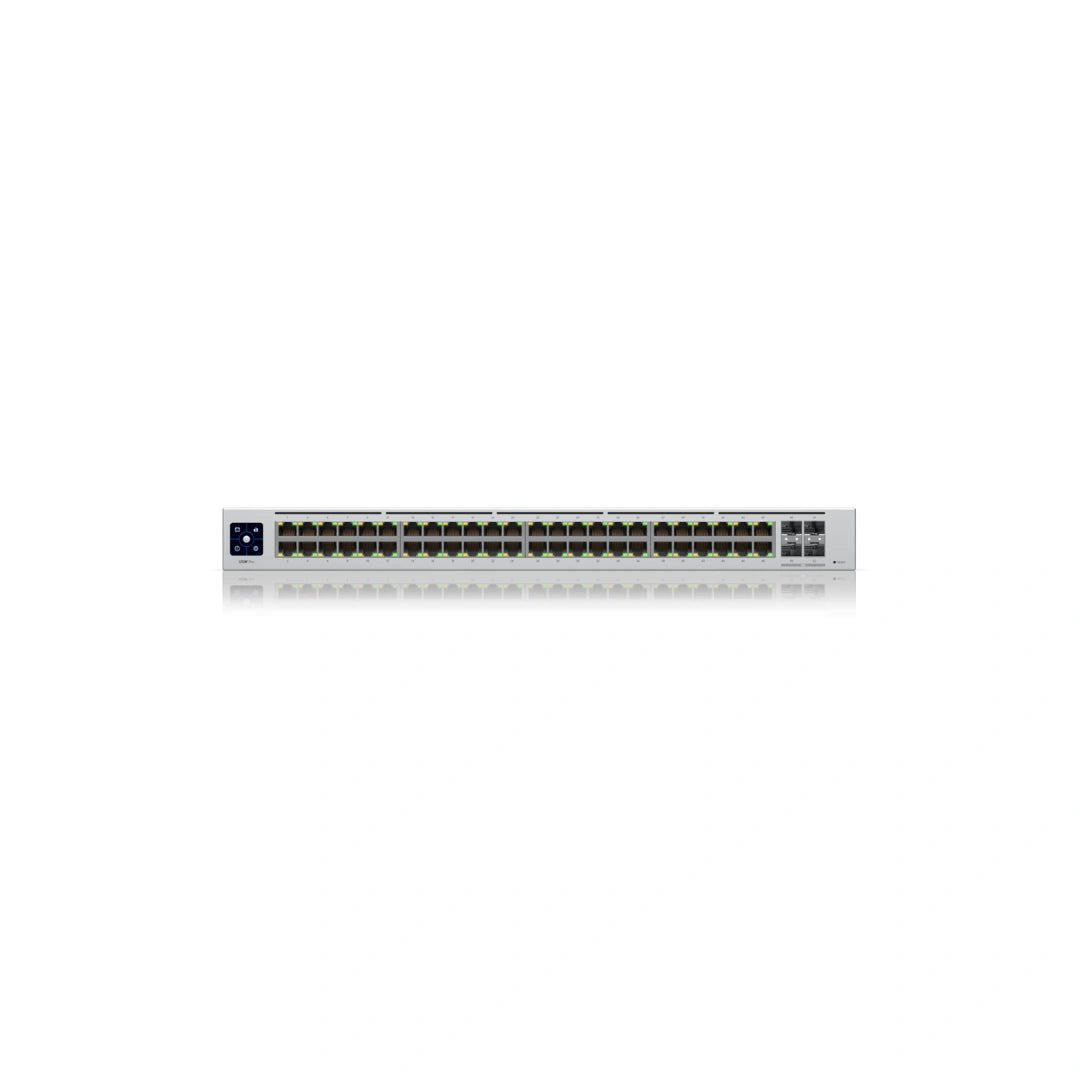UniFi SWITCH 48Ports: (48) GbE(4)SFP+ 10GbE L2/L3 Req: Cable Server 3200