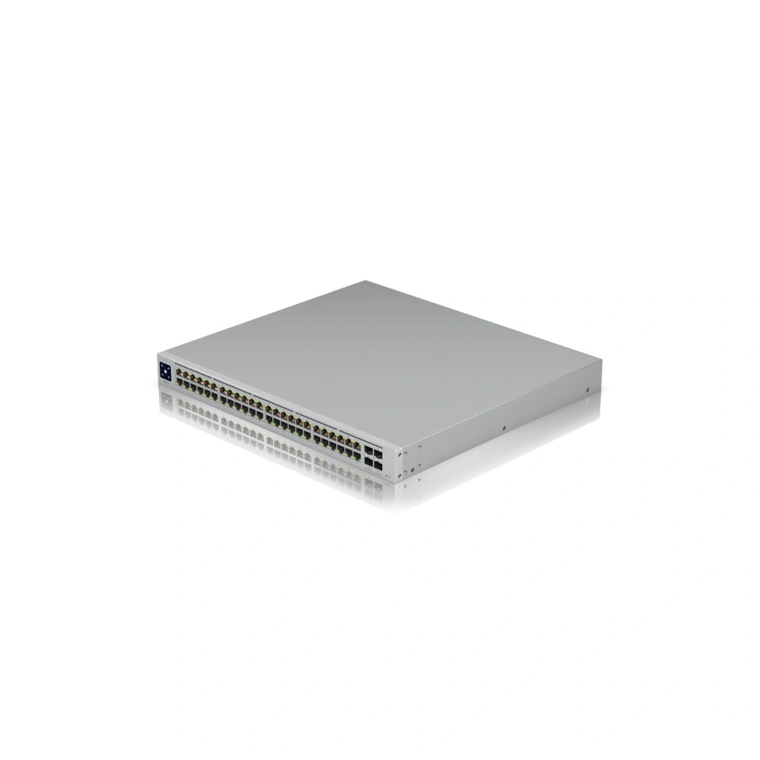 UniFi SWITCH 48Ports: (48) GbE(4)SFP+ 10GbE L2/L3 Req: Cable Server 3200