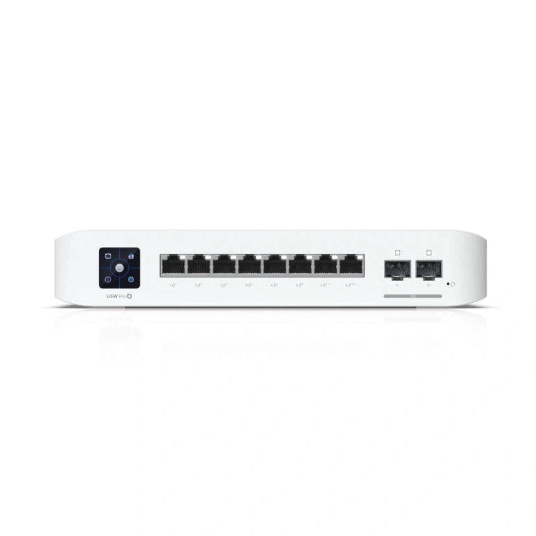UniFi SWITCH 150W 8Ports: (6)GbE PoE+ (2) GbE PoE++(2)SFP+-10GbE L2/L3 Req: Cable Server 3200