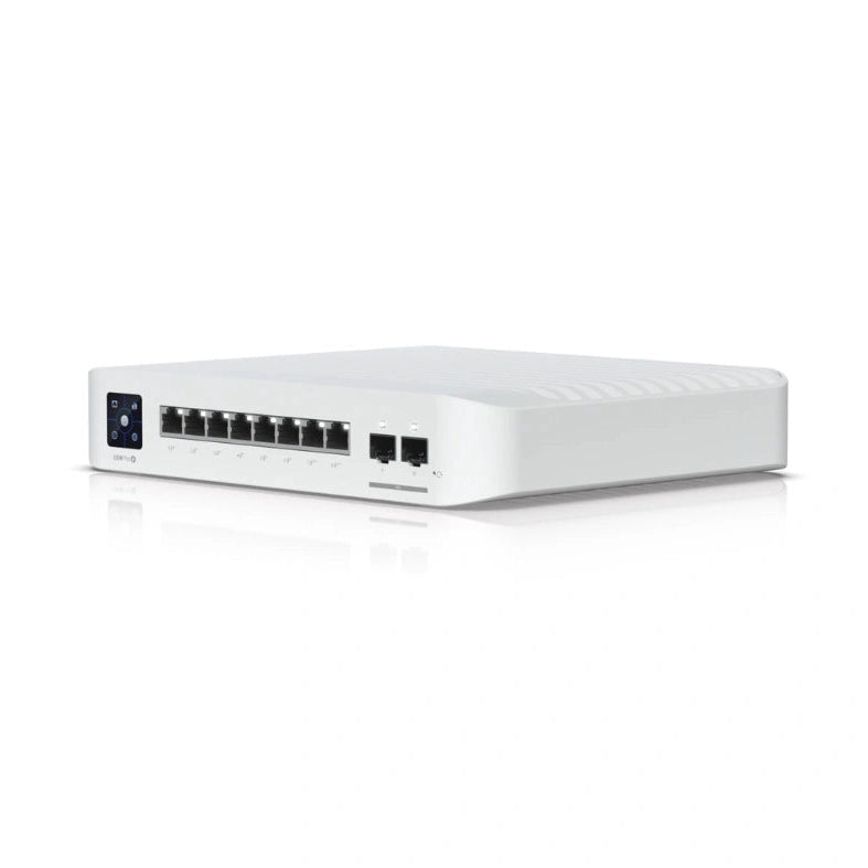 UniFi SWITCH 150W 8Ports: (6)GbE PoE+ (2) GbE PoE++(2)SFP+-10GbE L2/L3 Req: Cable Server 3200