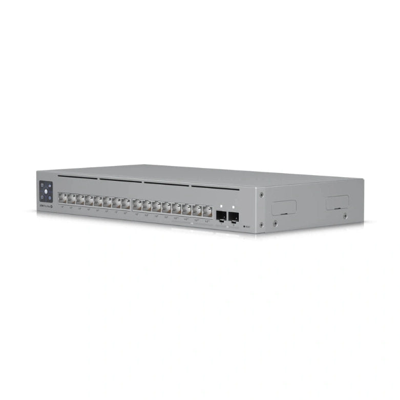UniFi SWITCH 210W 16Ports: (12)GbE PoE+ (4) 2.5 GbE PoE+(2)SFP+-10GbE L2/L3 Req: Cable Server 3200