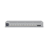 UniFi SWITCH 210W 16Ports: (12)GbE PoE+ (4) 2.5 GbE PoE+(2)SFP+-10GbE L2/L3 Req: Cable Server 3200