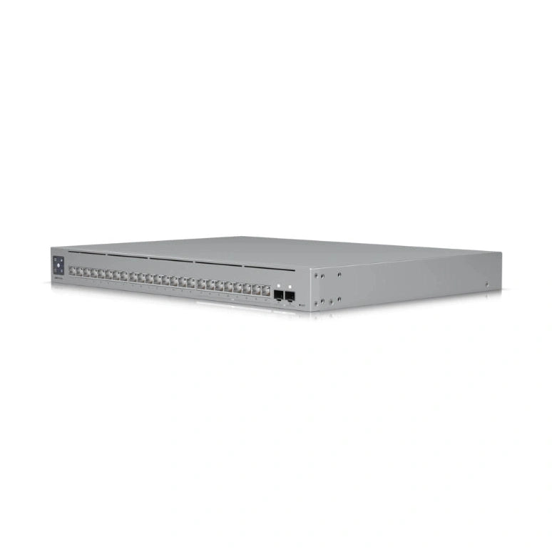 UniFi SWITCH 24Ports: (8) 2.5 GbE (16)GbE (2)SFP+-10GbE L2/L3 Req: Cable Server 3200
