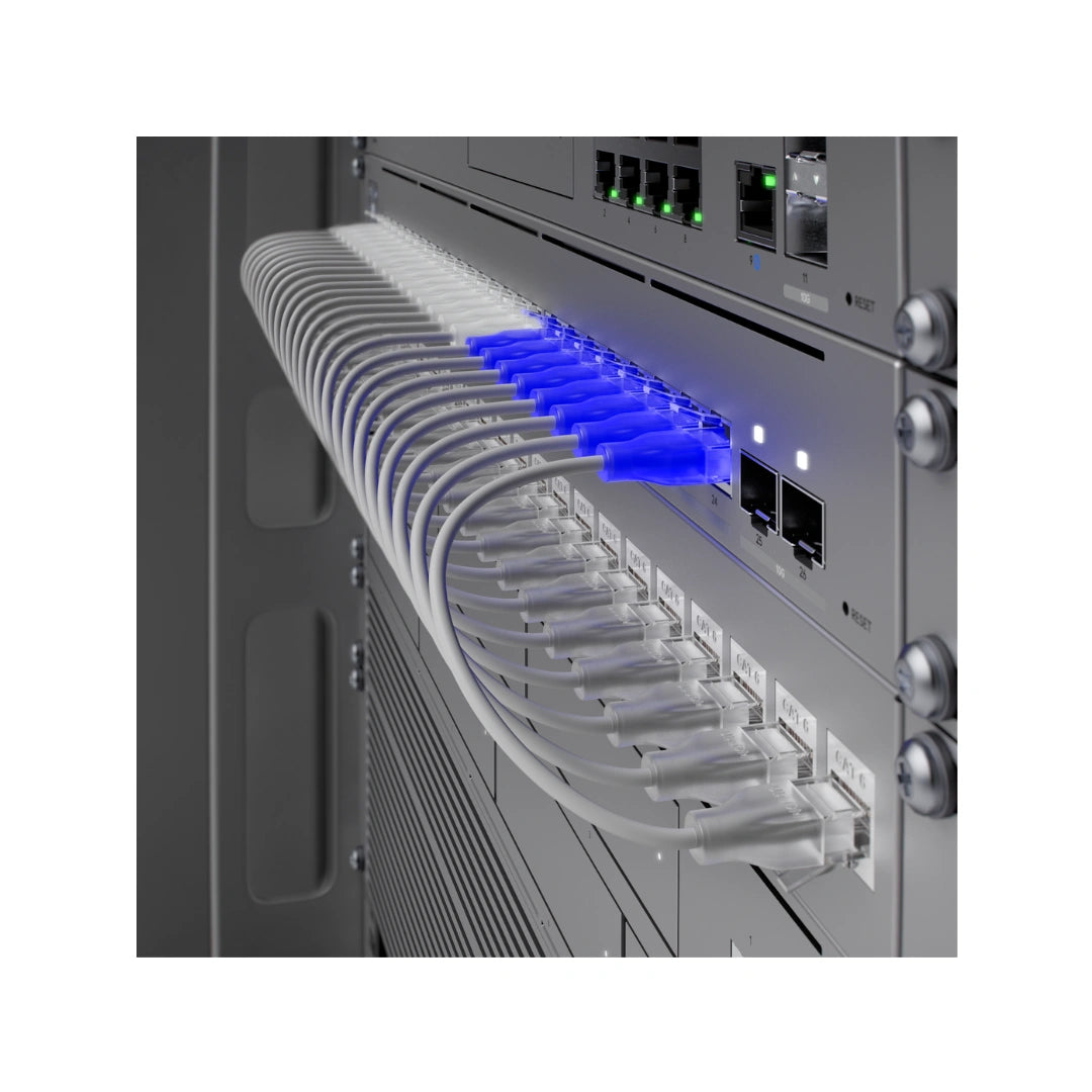 UniFi SWITCH 24Ports: (8) 2.5 GbE (16)GbE (2)SFP+-10GbE L2/L3 Req: Cable Server 3200