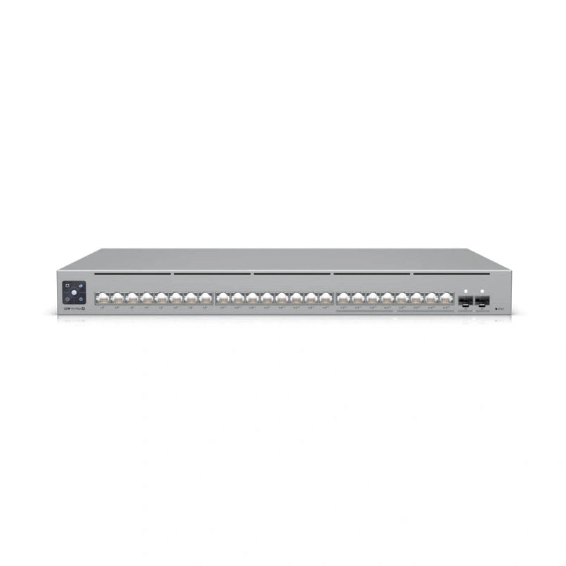 UniFi SWITCH 550W 24Ports: (8) 2.5 GbE PoE++(8)GbE PoE++ (8)PoE+(2)SFP+-10GbE L2/L3 Req: Cable Server 3200