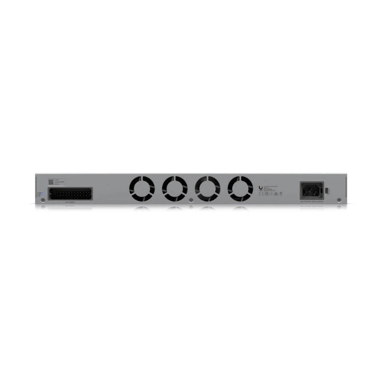 UniFi SWITCH 720W 48Ports:(24) GbE PoE+ (8)2.5 GbE PoE++ (8)2.5GbE PoE+ (8) GbE PoE++ (4) SFP+ 10 GbE L2/L3 Req: Cable Server 3200