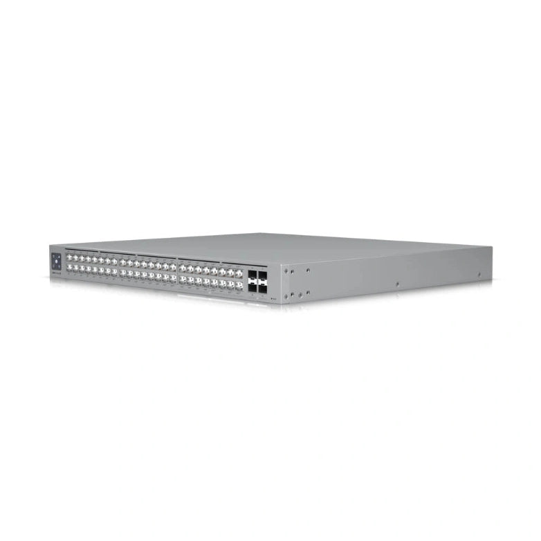 UniFi SWITCH 720W 48Ports:(24) GbE PoE+ (8)2.5 GbE PoE++ (8)2.5GbE PoE+ (8) GbE PoE++ (4) SFP+ 10 GbE L2/L3 Req: Cable Server 3200