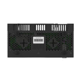 Router RB4011iGS+RM con CPU ARM quad-core, 10 puertos Gigabit, SFP+ y RouterOS L5. Equipo de alto rendimiento para rack o escritorio.