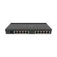 Router RB4011iGS+RM con CPU ARM quad-core, 10 puertos Gigabit, SFP+ y RouterOS L5. Equipo de alto rendimiento para rack o escritorio.