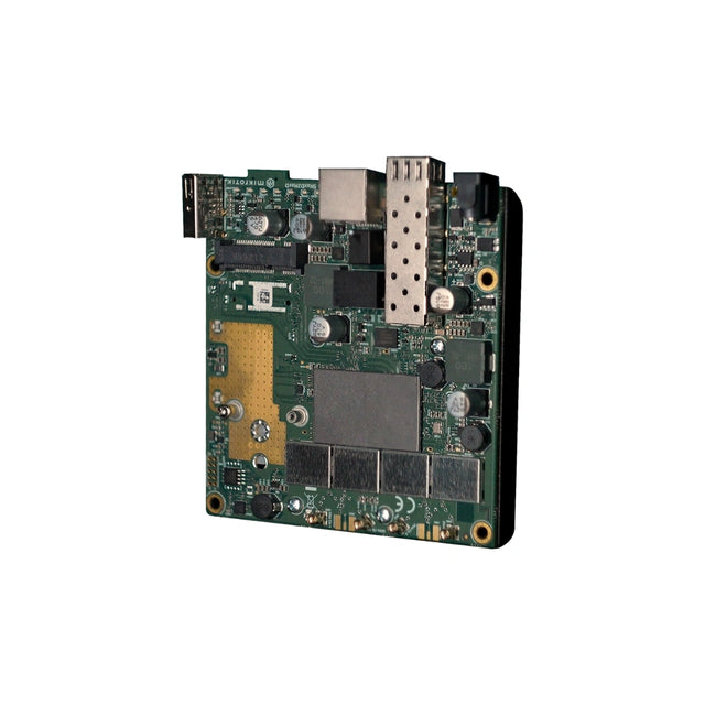RouterBOARD outdoor dual band Wi-Fi 6 con SFP 2.5G, Gigabit, USB, SIM y RouterOS L4. Plataforma versátil para enlaces y soluciones LTE. - Gestion y Equipos (G&E)