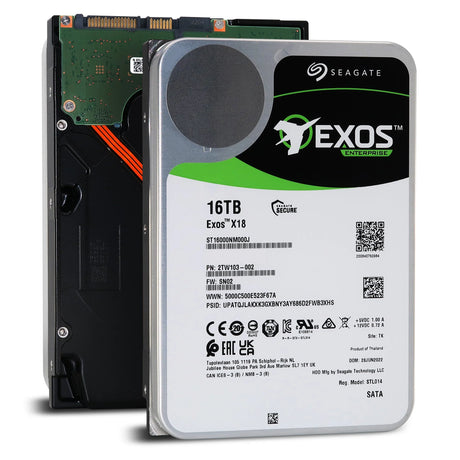 ST16000NM000J Seagate Exos ENT 16-TB 7.2K 3.5 6G SATA HDD - Gestion y Equipos (G&E)