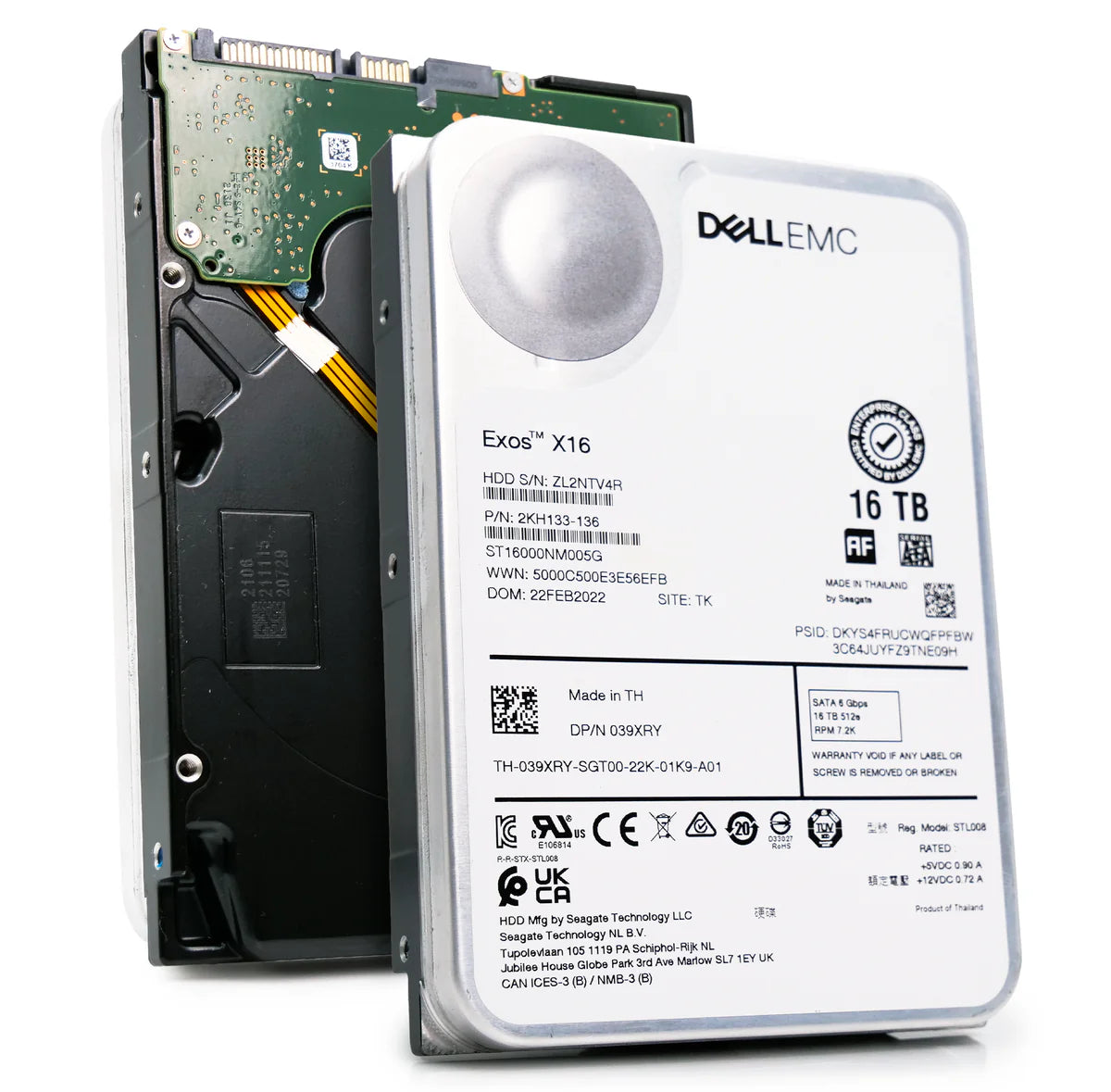 ST16000NM005G Seagate Dell 16TB 6G 7.2K 3.5 SATA HDD