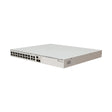 Switch rack 1U con 16 puertos QSFP28 100G y 4 SFP28 25G. CPU quad-core, RouterOS y doble PSU hot-swap para núcleo de red.