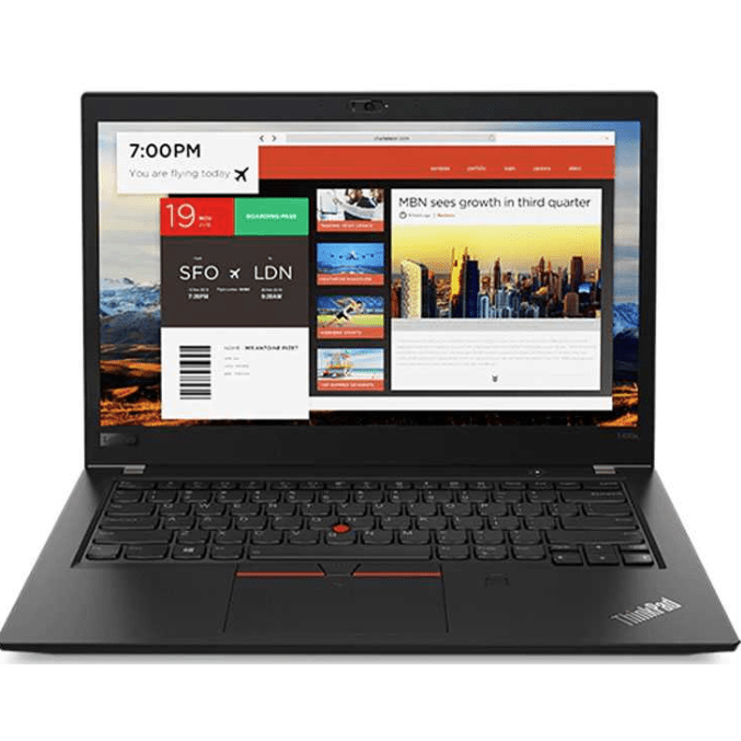 Notebook Lenovo T480 i7-8650U 16GB RAM 256GB SSD (Reacondicionado)