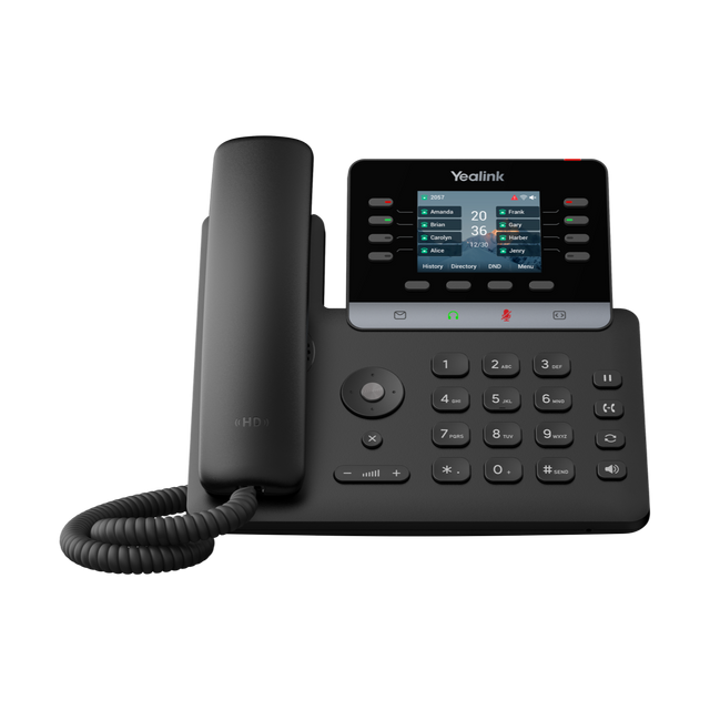 Yealink Teléfono IP Wi?Fi para entornos corporativos modernos.