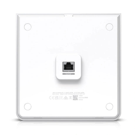UniFi AP WiFi 6 Interior - 2,4GHz (2x2 573.5Mbps 4dbi) 5GHz (4x4 4.8Gbps 5.8 dbi) 6GHz(4x4 4.8Gbps 5.8dbi) (1) 2.5GbE (4)GbE Req: U-PoE++