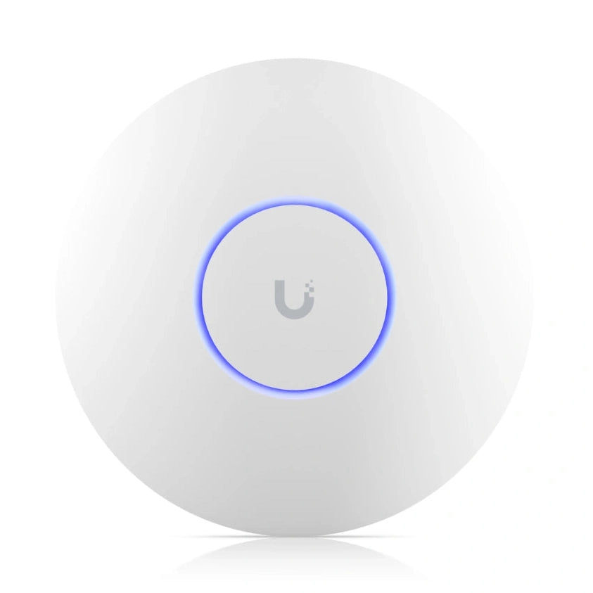 UniFi AP WiFi 6 Interior - 2,4GHz (2x2 573.5Mbps 3.2dbi) 5GHz (4x4 4.8Gbps 5.3 dbi) 6GHz(4x4 4.8Gbps 6dbi) (1) 2.5GbE Req: U-PoE+