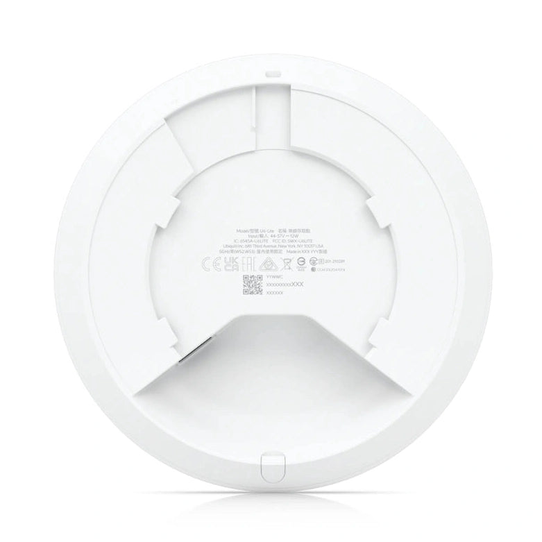 UniFi AP WiFi 6 Interior - 2,4GHz (2x2 300Mbps 2.8dbi) 5GHz (2x2 1.2Gbps 3 dbi) (1) 1GbE Req: U-PoE