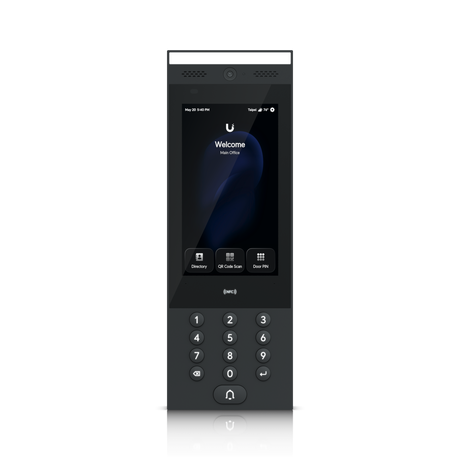 UniFi Access G3 Intercom – Indoor/Outdoor Intercom (NFC, Touch Pass, Face Unlock, Wallet, PoE, Directory, Remote Access, IP55) Req: U-PoE - Gestion y Equipos (G&E)