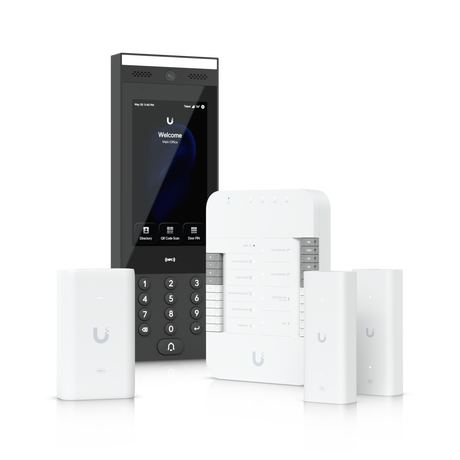 UniFi Access G3 Gate Starter Kit – 1-Gate Kit (1G3 Intercom, 1Gate Hub, 2PoE++ Adapter, 2-Wire Extenders, Touch Pass, ) - Gestion y Equipos (G&E)