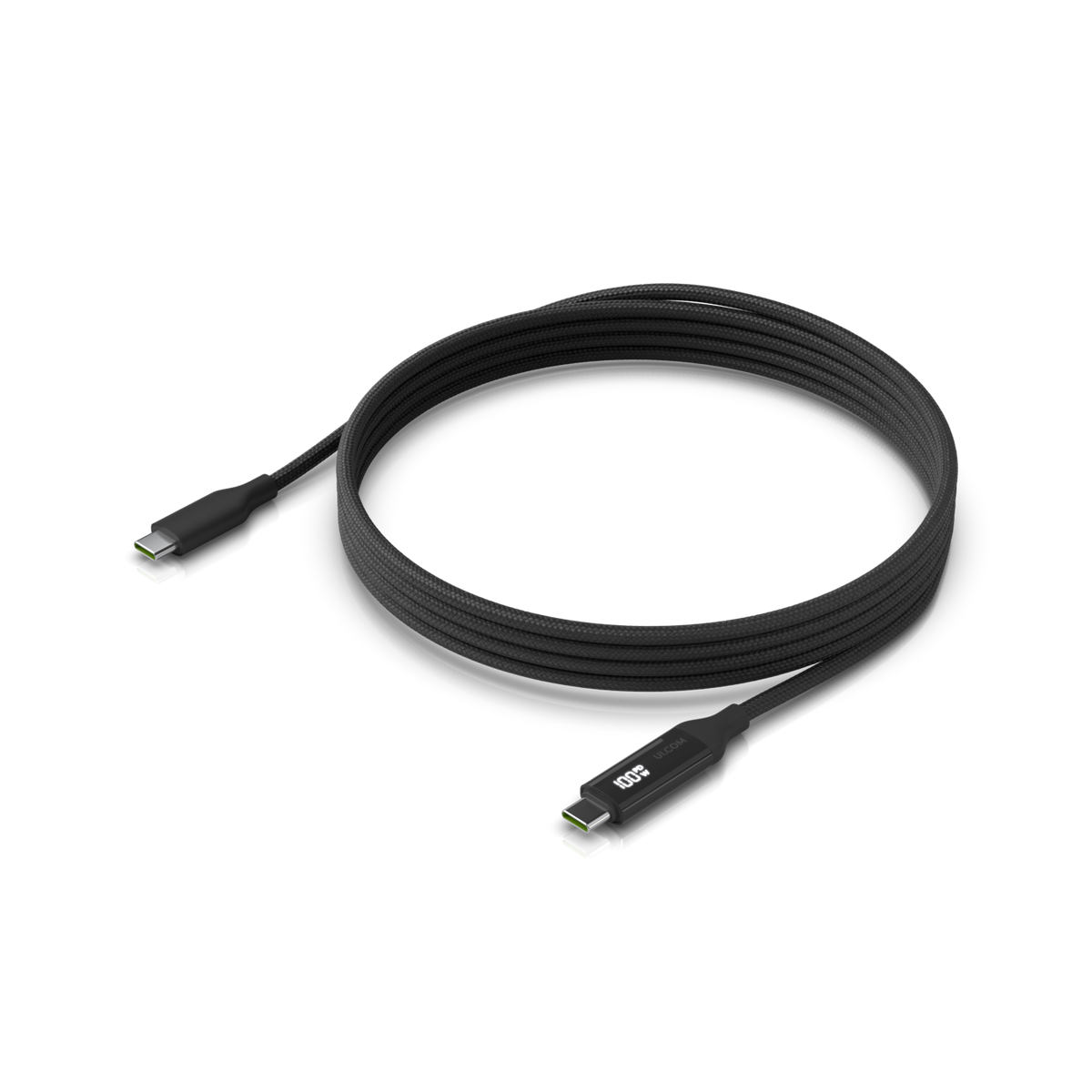 UniFi 2mt USB-C-Macho a USB-C-Macho 100W indicador de potencia (W)