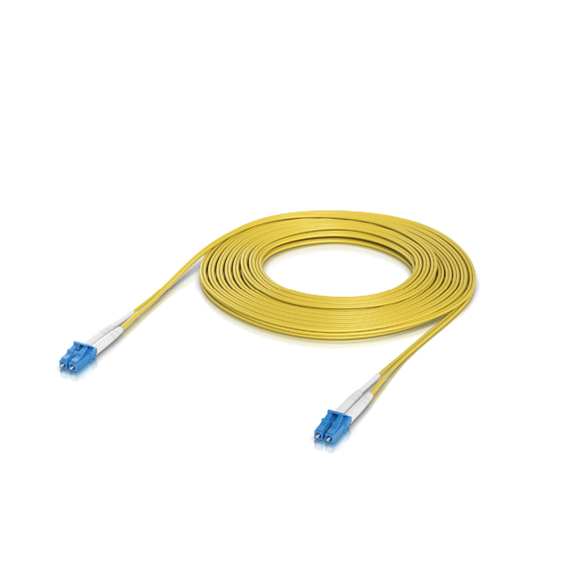 UnIFi JFSLL15U UBIQUITI 15mt LC-LC MonoModo SM OS2 Duplex Jumper Cable Fibra 2mm - Gestion y Equipos (G&E)