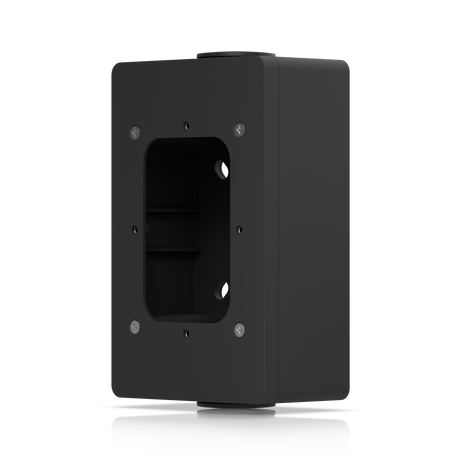 "UniFi Caja de conexiones para lectores UniFi Access y visores de intercomunicación que admiten montaje en superficie plana y fijación a conductos de 3/4""." - Gestion y Equipos (G&E)