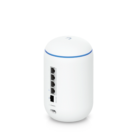 UniFi Firewall Multi-WAN WiFi 7(3)2.5 GbE (1)2.5GbE PoE WAN (1)SFP+ WAN UniFi Full Stack Inc-Storage NVMe 64GB