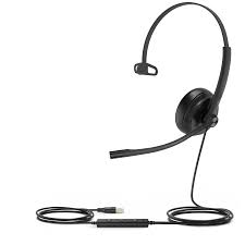 Audífono profesional USB de un solo oído, diseño ultraligero, audio HD y micrófono con cancelación pasiva de ruido para llamadas claras y uso cómodo durante toda la jornada.