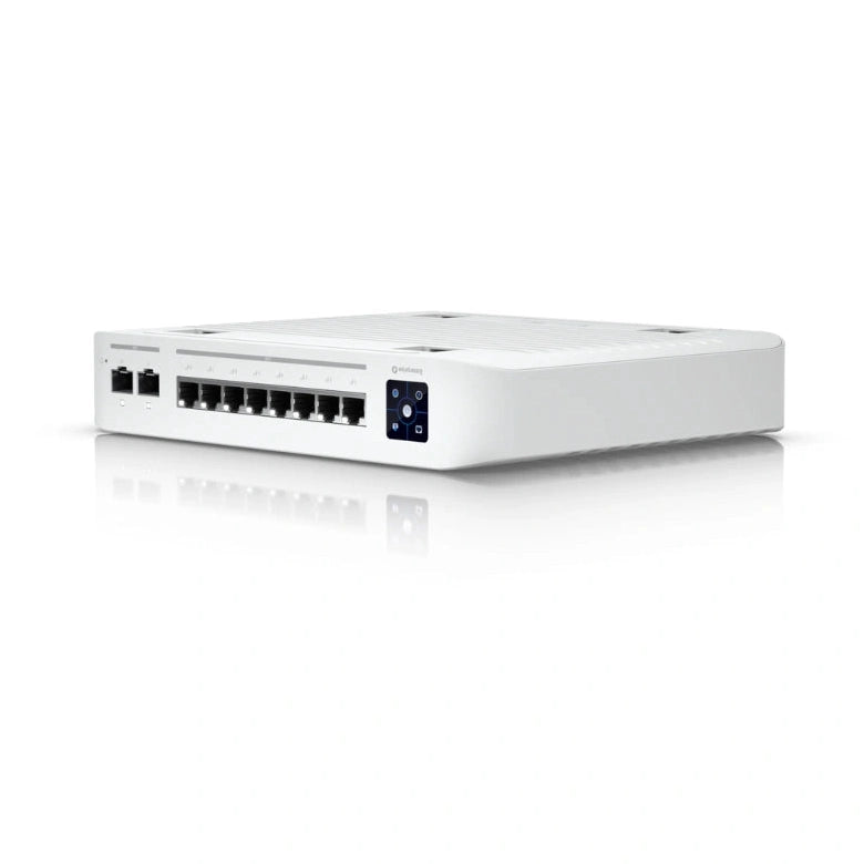 UniFi SWITCH 150W 8Ports: (8) 2.5 GbE PoE+ (2)SFP+-10 GbE L2/L3 Req: Cable Server 3200