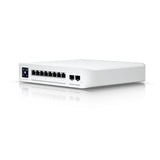 UniFi SWITCH 150W 8Ports: (8) 2.5 GbE PoE+ (2)SFP+-10 GbE L2/L3 Req: Cable Server 3200