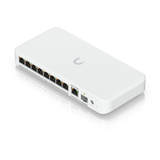 Unifi USW 9Ports: (1)10 GbE PoE+ INPUT (8)2.5 GbE (1)SFP+ Req: Adaptador