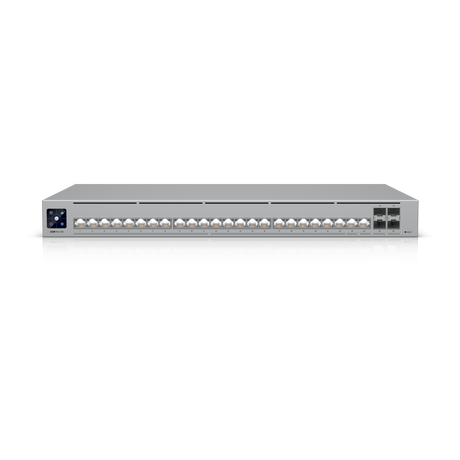 UniFi SWITCH 24Ports: (22) 2.5 GbE (2) 10 GbE (4)SFP+ L2/L3Req: Cable Server 3200