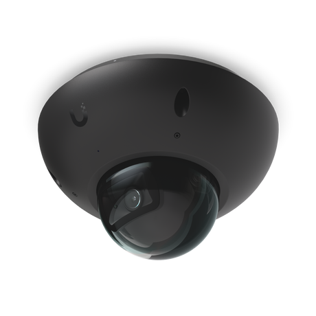 UniFi Protect Camera Interior/Exterior 4K (Negro,8MP, 30 m IR, AI Detection, Face & License Plate Recognition, 2-way Audio,-Resistant) Req:U-PoE - Gestion y Equipos (G&E)