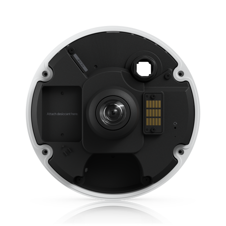 UniFi Protect Camera Interior/Exterior 12MP (Blanco,Fisheye, 15 m IR, AI Detection, 2-way Audio, 180° View, , -Resistant) Req: U-PoE+ - Gestion y Equipos (G&E)