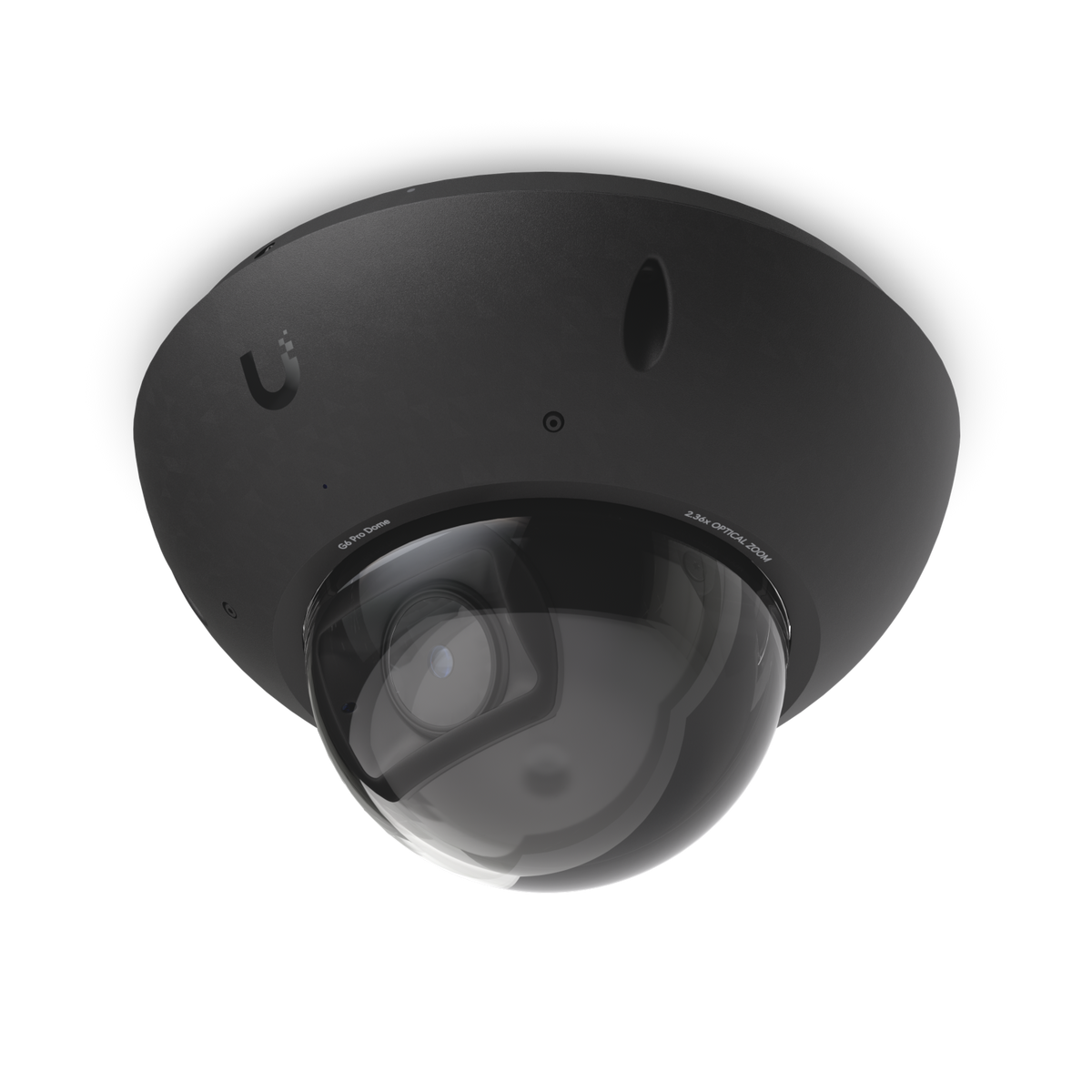 UniFi Protect Camera Interior/Exterior 4K (Negro,2.36x Optical Zoom, 40 m IR / 60 m Vision Enhancer, AI Detection, 2-way Audio,-Resistant)U-PoE+ - Gestion y Equipos (G&E)