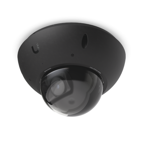 UniFi Protect Camera Interior/Exterior 4K (Negro,2.36x Optical Zoom, 40 m IR / 60 m Vision Enhancer, AI Detection, 2-way Audio,-Resistant)U-PoE+ - Gestion y Equipos (G&E)