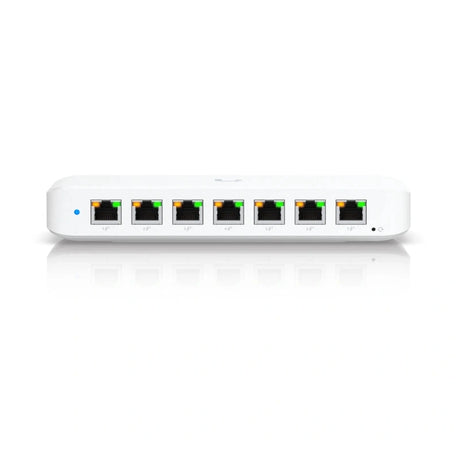 UniFi SWITCH 210W 8Ports: (7)GbE PoE+ (1)GbE PoE++ Input Req: Cable Server 3200