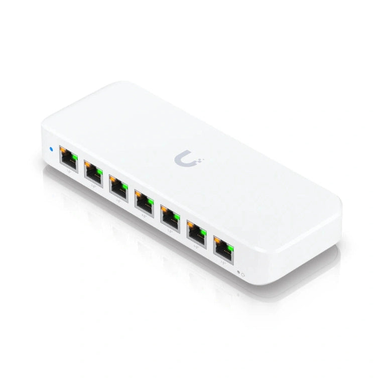 UniFi SWITCH 210W 8Ports: (7)GbE PoE+ (1)GbE PoE++ Input Req: Cable Server 3200