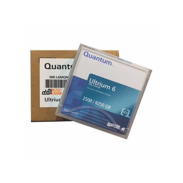 MR-L6MQN-02 Quantum Ultrium LTO-6 2.5TB/6.25TB DATA CARTRIDGE