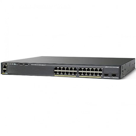 WS-C2960X-24TD-L Switch Cisco Catalyst 2960-x Series 24xGigE 2x10G SFP+ (Reacondicionado) - Gestion y Equipos (G&E)