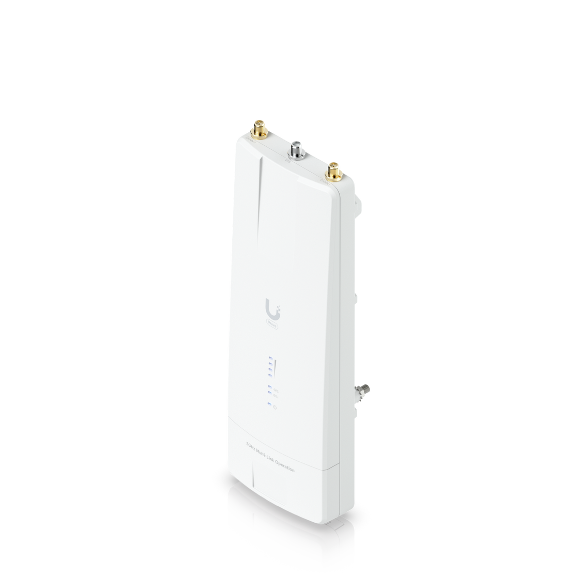 UISP AP 1-10G 1-SFP+ 5GHz 2-RPSMA-H 1-.SMA-GPS inc54V PTP 24dBm IPX6 - Gestion y Equipos (G&E)