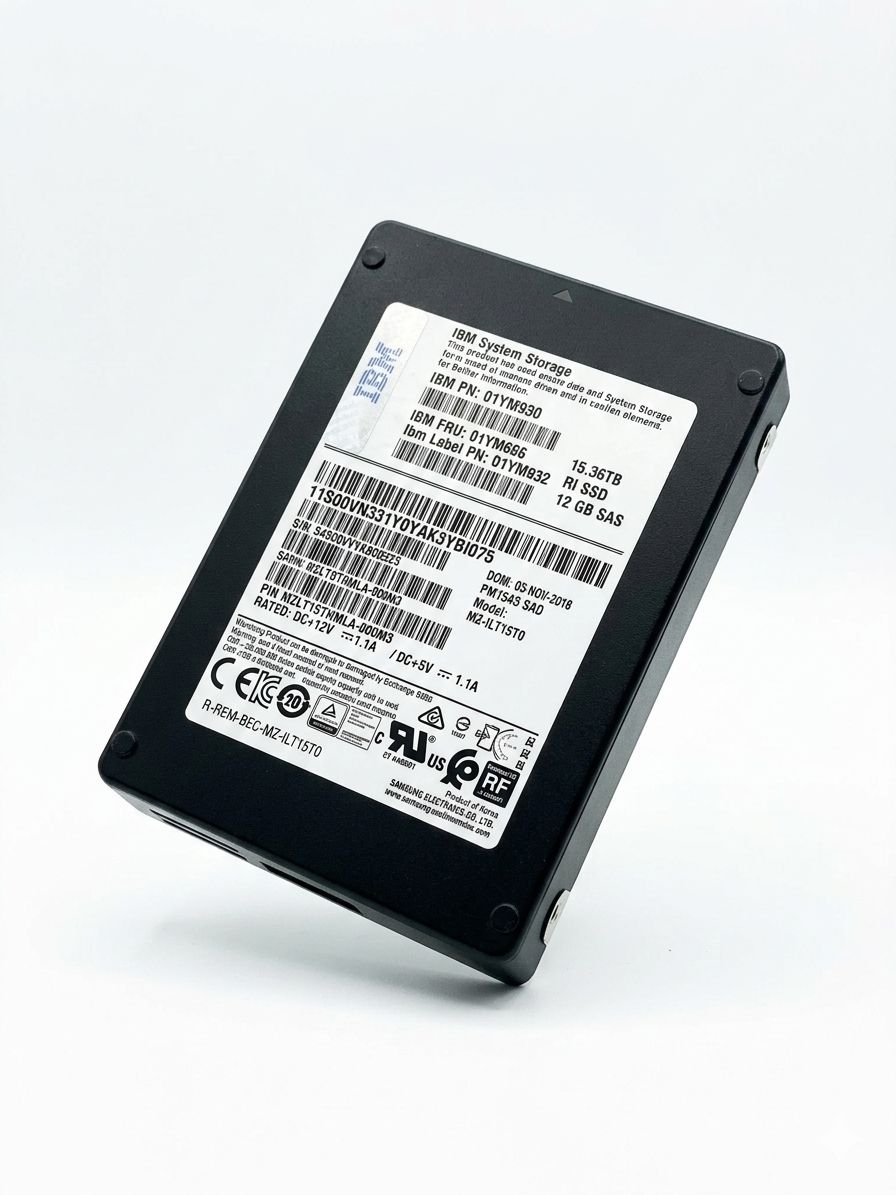 01YM930 IBM 15.36TB PM1643 2.5 SAS 12G SSD (Nuevo) MZ-ILS15T0