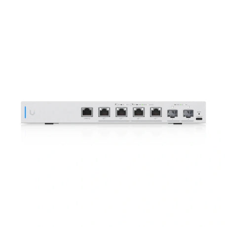 UniFi SWITCH 170W 6-Port PoE++ 4x 1/2.5/5/10 GbE, 2x 10G SFP+, 120 Gbps Switching Capacity