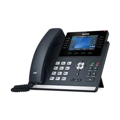 Yealink Teléfono IP ejecutivo con pantalla a color y múltiples líneas SIP.