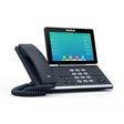 Yealink Teléfono IP premium con pantalla táctil ajustable y Bluetooth.