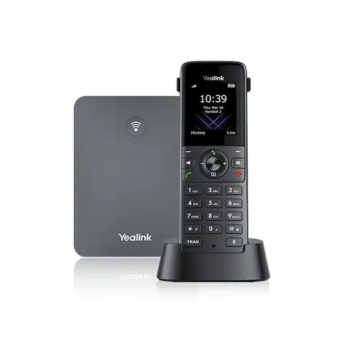 YEALINK Handset inalámbrico Dect compatible con base W70B y pack W73P